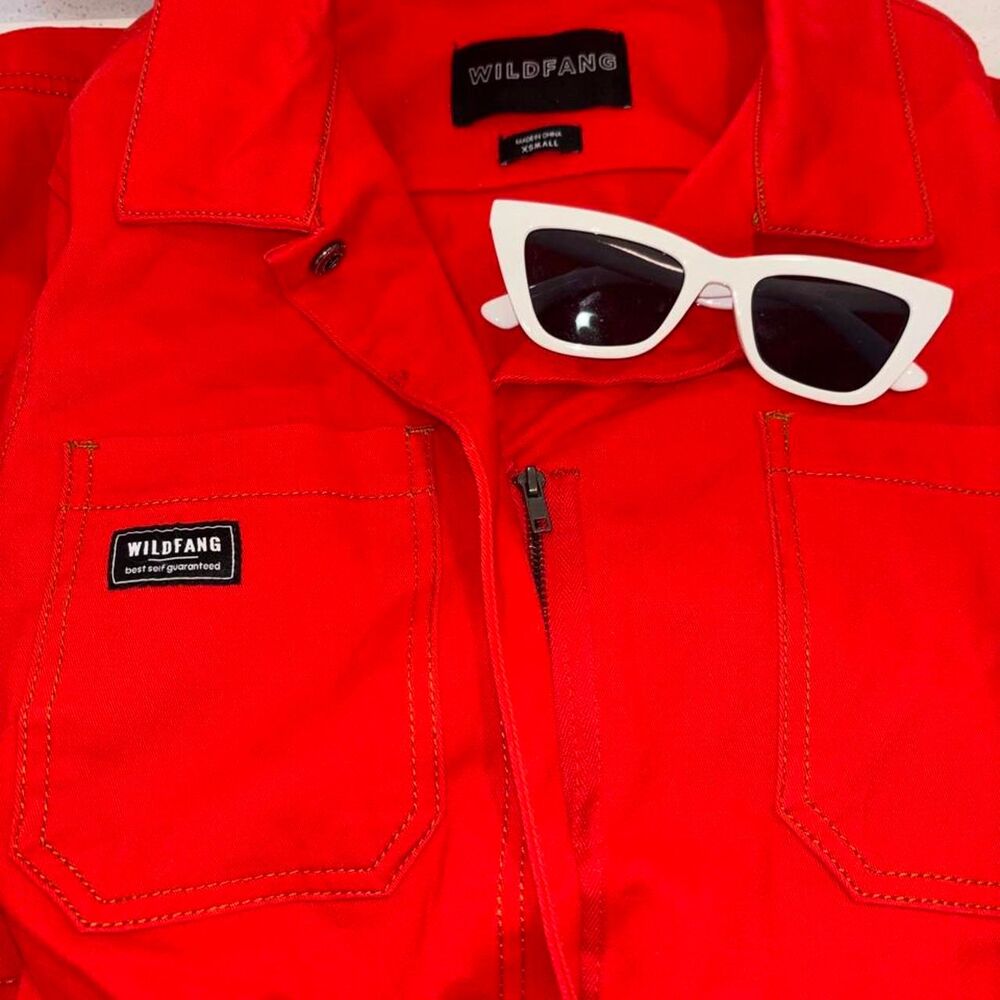 Paramore Inspired Costume Red Jumpsuit